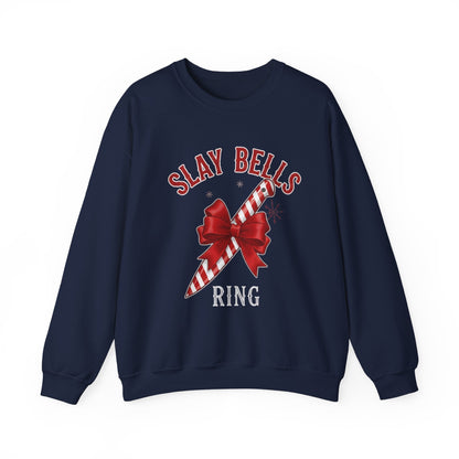 Slay Bells Ring Christmas Sweatshirt