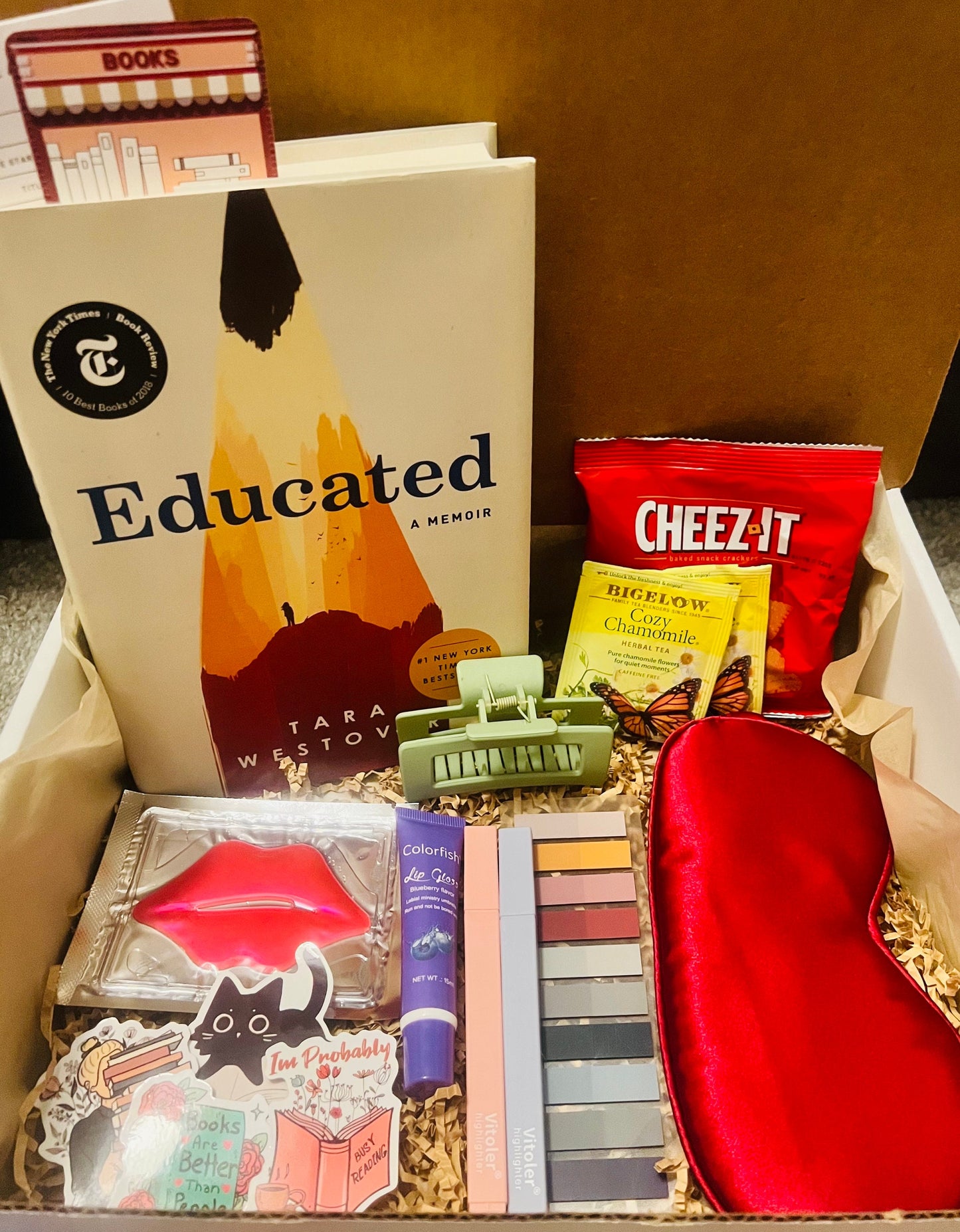 Book Lovers Book Box